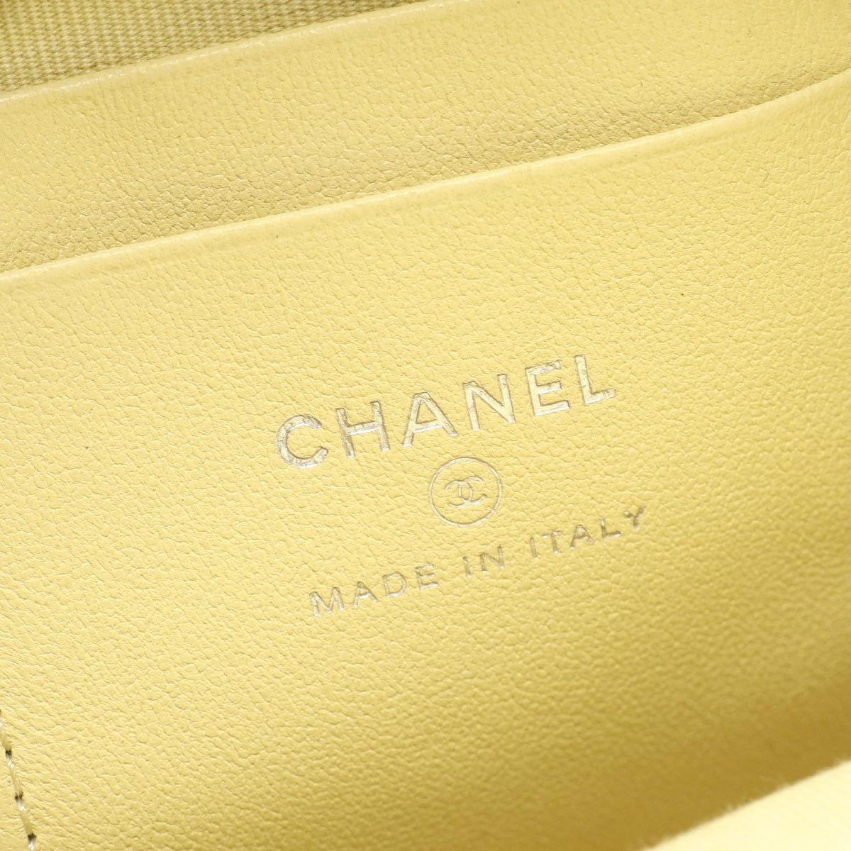 シャネル マトラッセ リュックサック バックパック イエロー系 バッグ CHANEL