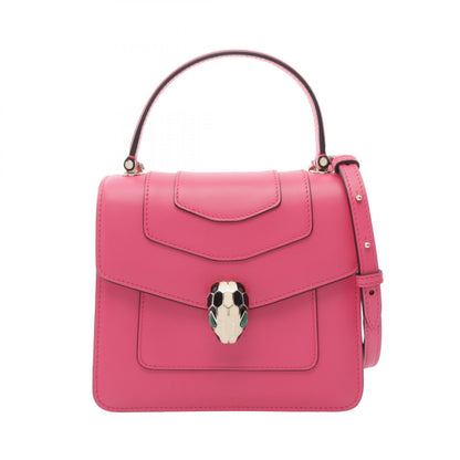 ブルガリ セルペンティ フォーエバー 2WAY ハンドバッグ ピンク系 バッグ BVLGARI