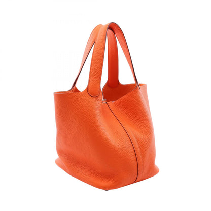 エルメス ピコタンロックMM オレンジミニアン ハンドバッグ オレンジ系 トリヨンクレマンス バッグ HERMES