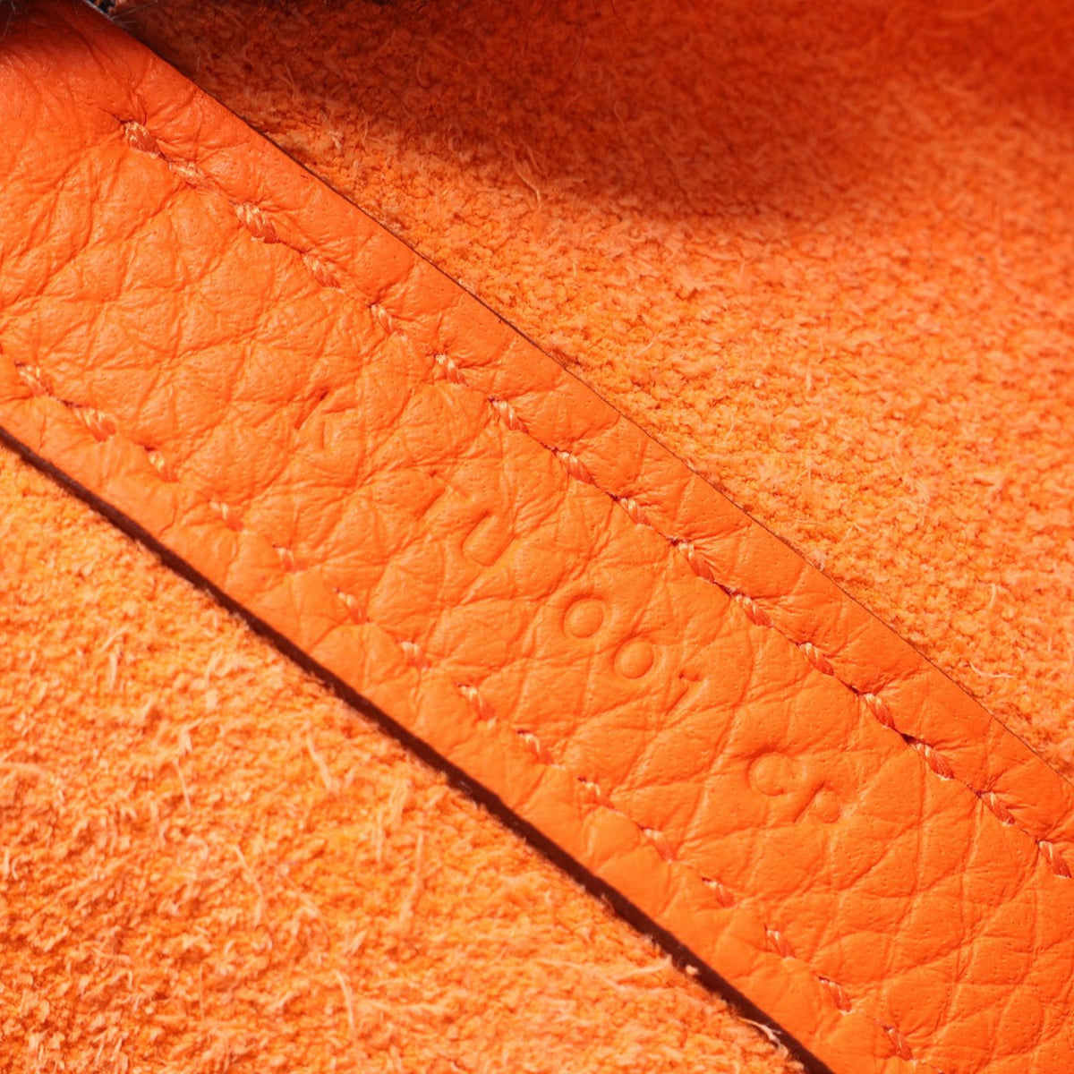 エルメス ピコタンロックMM オレンジミニアン ハンドバッグ オレンジ系 トリヨンクレマンス バッグ HERMES