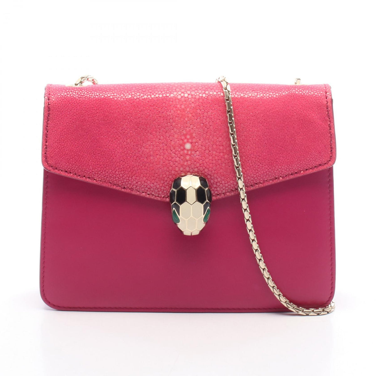 ブルガリ セルペンティ フォーエバー ショルダーバッグ ピンク系 バッグ BVLGARI