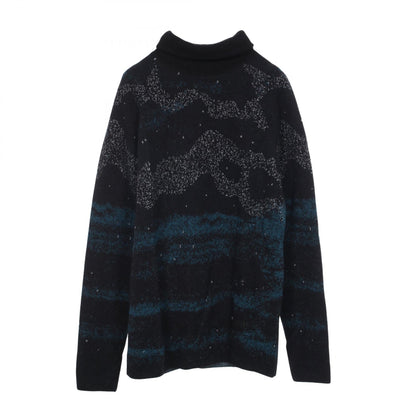 ディオール DIOR × PETER DOIG タートルネック ニット ブラック系 グリーン系 トップス DIOR