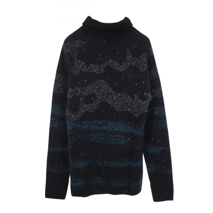 ディオール DIOR × PETER DOIG タートルネック ニット ブラック系 グリーン系 トップス DIOR