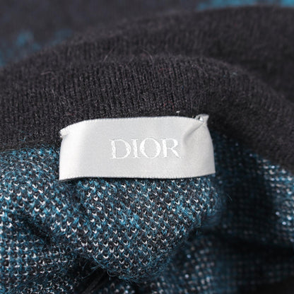 ディオール DIOR × PETER DOIG タートルネック ニット ブラック系 グリーン系 トップス DIOR