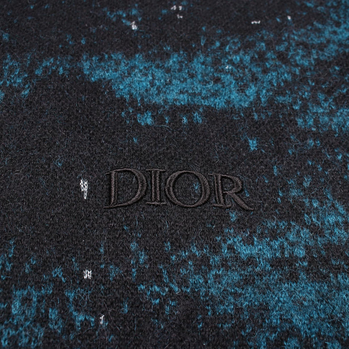 ディオール DIOR × PETER DOIG タートルネック ニット ブラック系 グリーン系 トップス DIOR