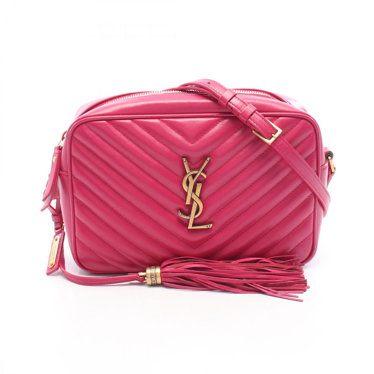 サンローランパリ LOU CAMERA BAG ルー カメラバッグ ショルダーバッグ ピンク系 バッグ SAINT LAURENT PARIS