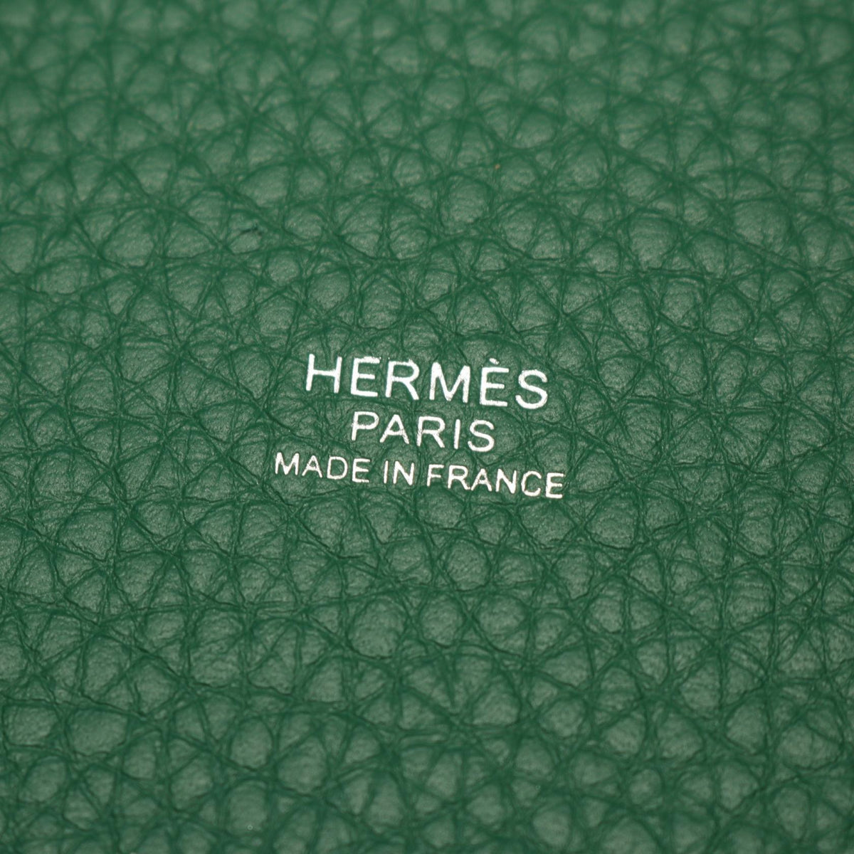 エルメス ピコタンロックMM ハンドバッグ グリーン系 トリヨンクレマンス バッグ HERMES