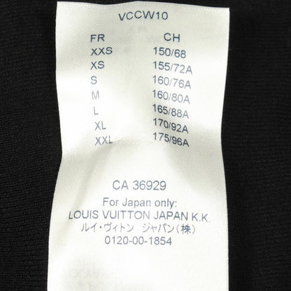 ルイ・ヴィトン レース切替 ニット ブラック系 トップス LOUIS VUITTON