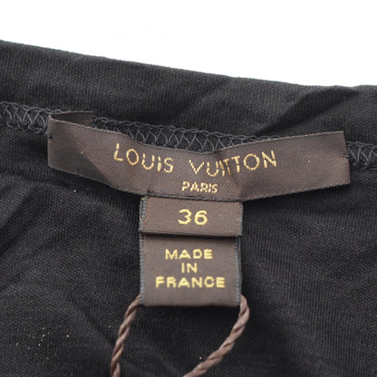 ルイ・ヴィトン 裾レース ワンピース ブラック系 ワンピース LOUIS VUITTON