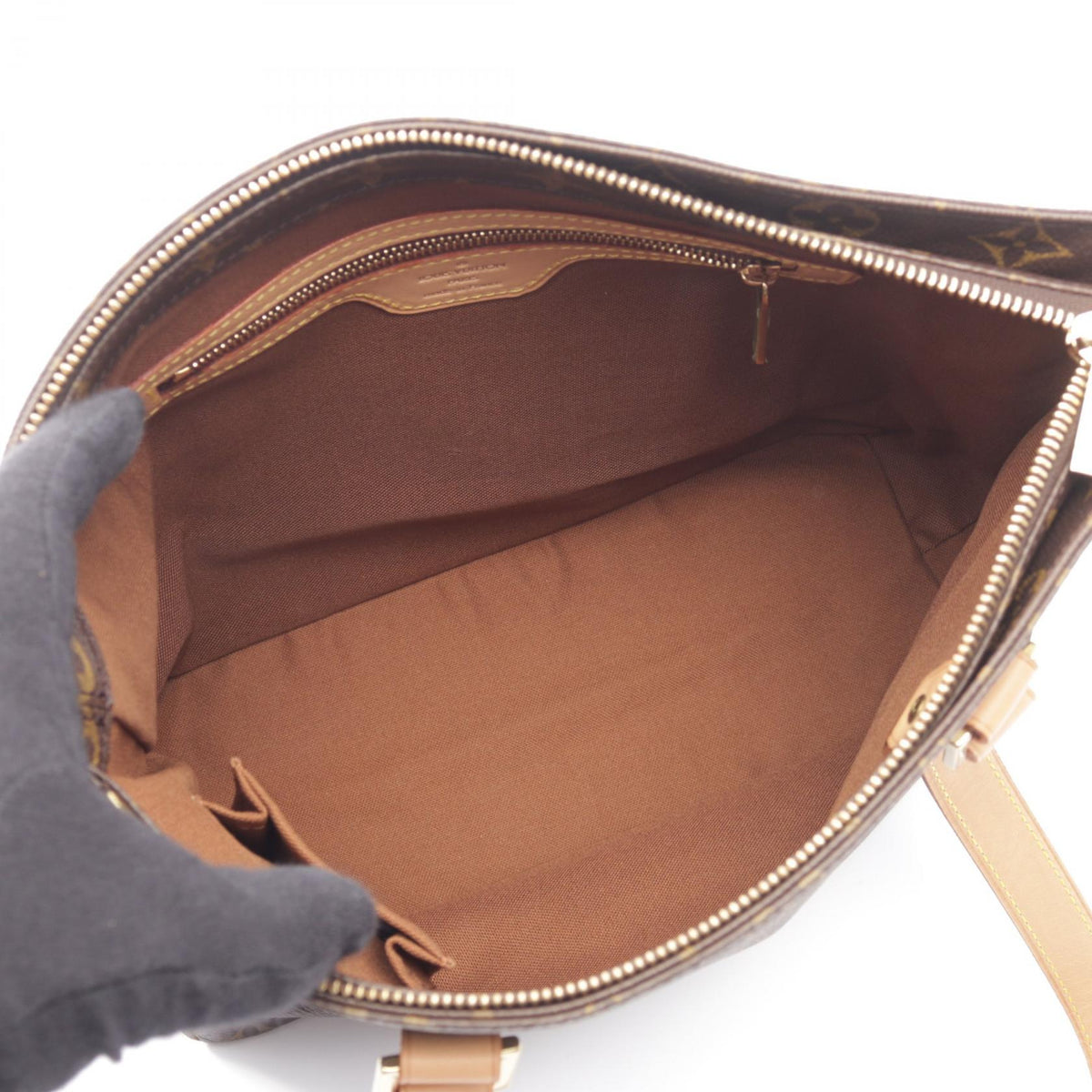 ルイ・ヴィトン カバピアノ ショルダーバッグ ブラウン系 バッグ LOUIS VUITTON