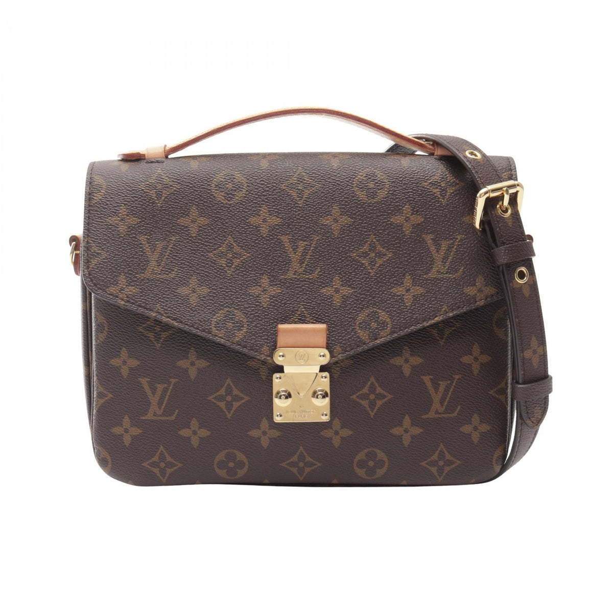 ルイ・ヴィトン ポシェット メティス MM モノグラム 2WAY ハンドバッグ ブラウン系 バッグ LOUIS VUITTON