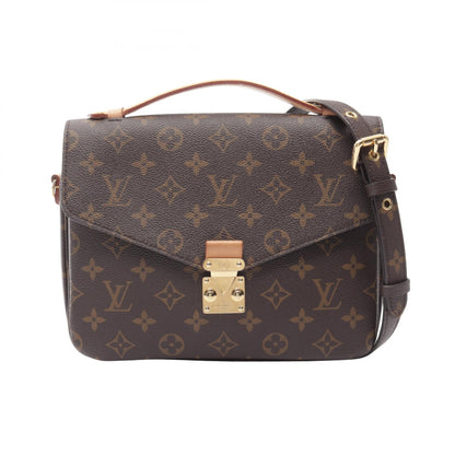 ルイ・ヴィトン ポシェット メティス MM モノグラム 2WAY ハンドバッグ ブラウン系 バッグ LOUIS VUITTON