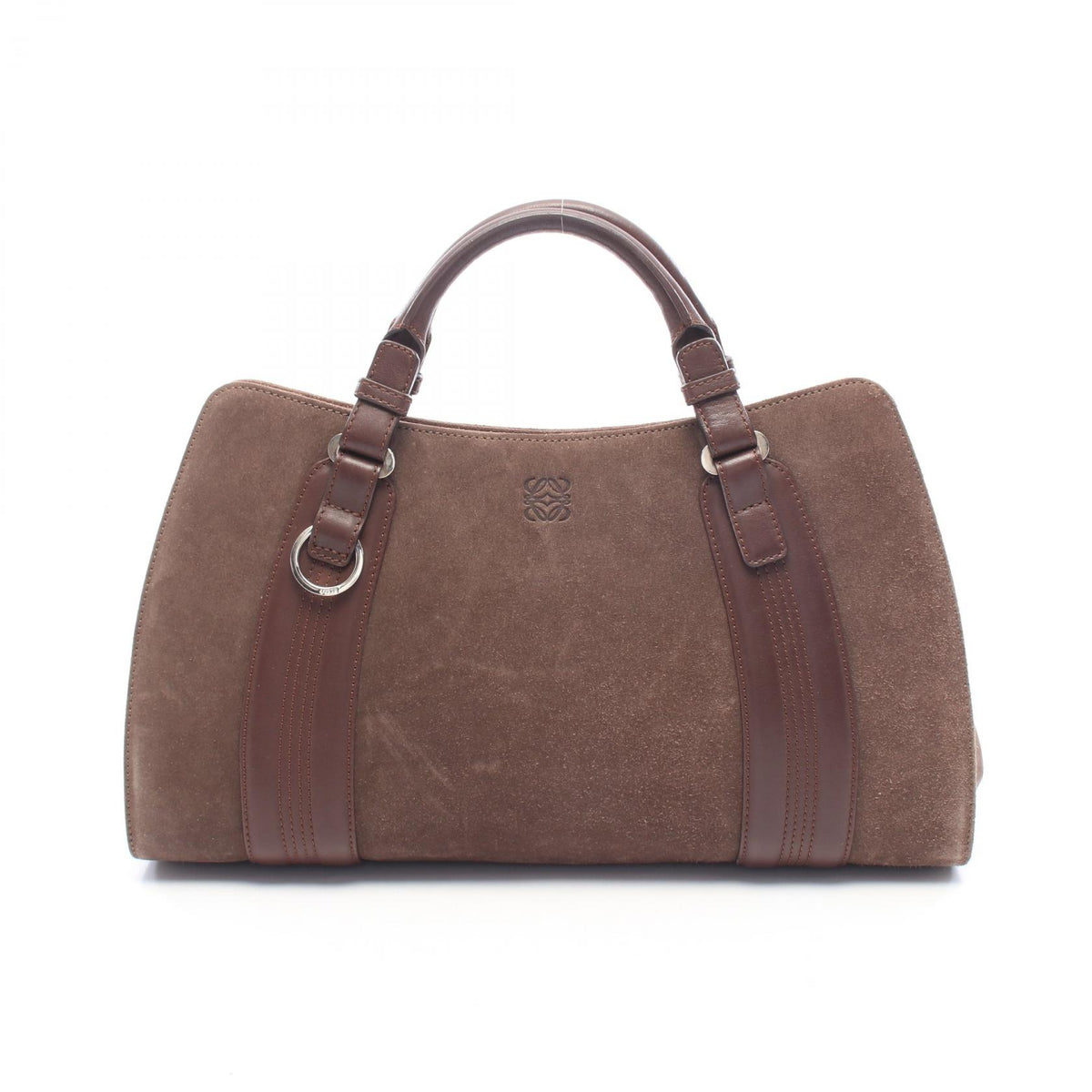 ロエベ アナグラム ハンドバッグ ブラウン系 バッグ LOEWE