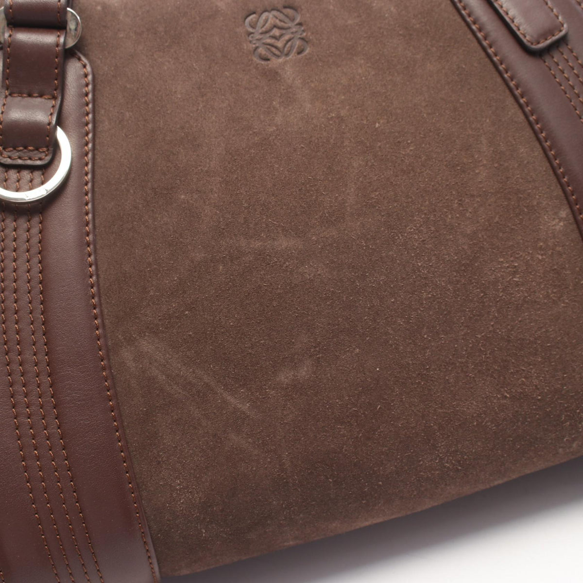 ロエベ アナグラム ハンドバッグ ブラウン系 バッグ LOEWE