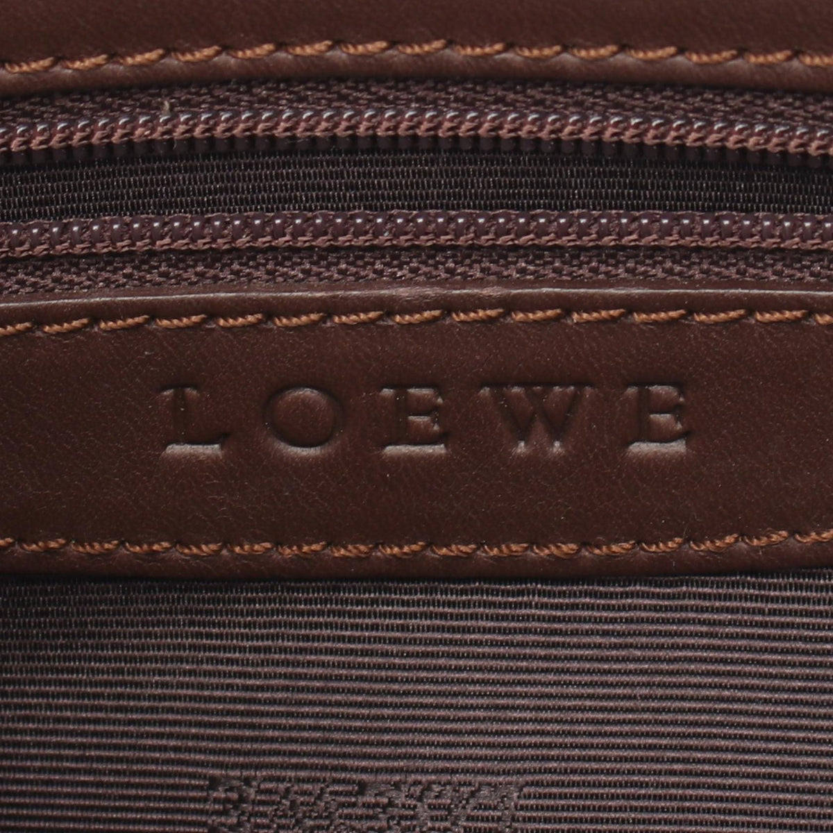 ロエベ アナグラム ハンドバッグ ブラウン系 バッグ LOEWE