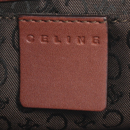 セリーヌ ゼブラ ペイント ショルダーバッグ ボルドー系 マルチカラー バッグ CELINE