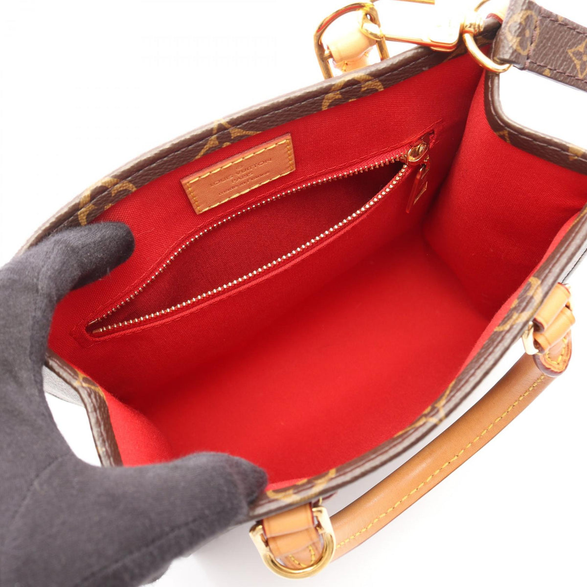 ルイ・ヴィトン サックプラBB モノグラム ハンドバッグ ブラウン系 バッグ LOUIS VUITTON