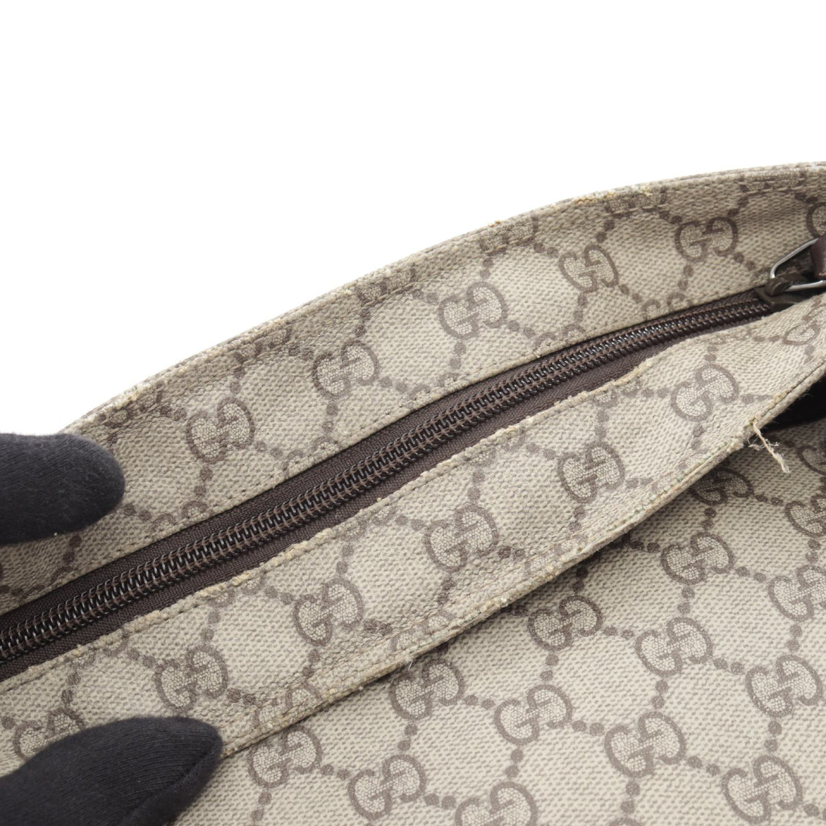 グッチ GGスプリーム ショルダーバッグ ベージュ系 ブラウン系 バッグ GUCCI