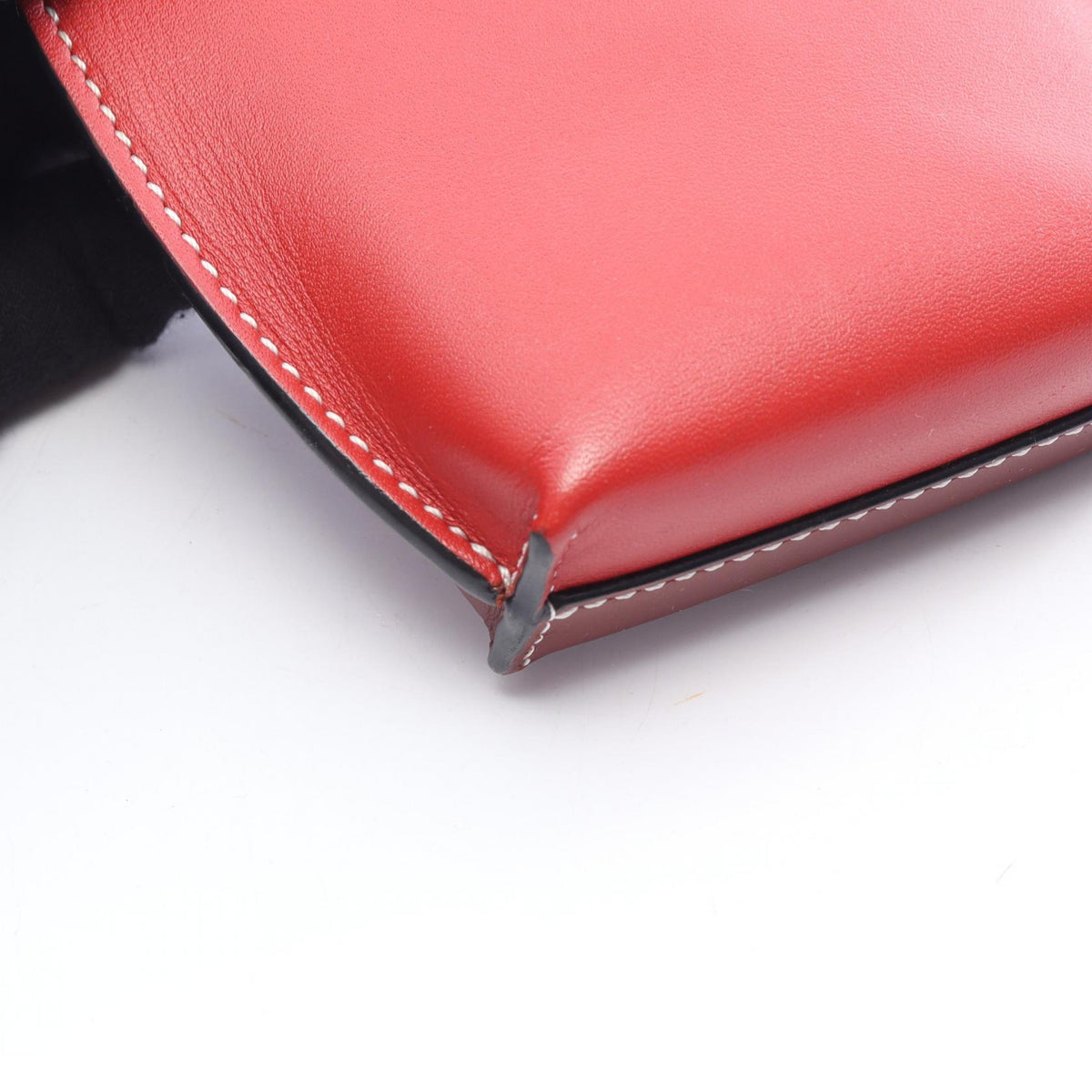 ロエベ GATE POCKET ゲートポケット ショルダーバッグ レッド系 ボルドー系 バッグ LOEWE