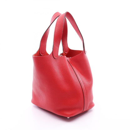エルメス ピコタンロックPM ルージュカザック ハンドバッグ レッド系 トリヨンクレマンス バッグ HERMES