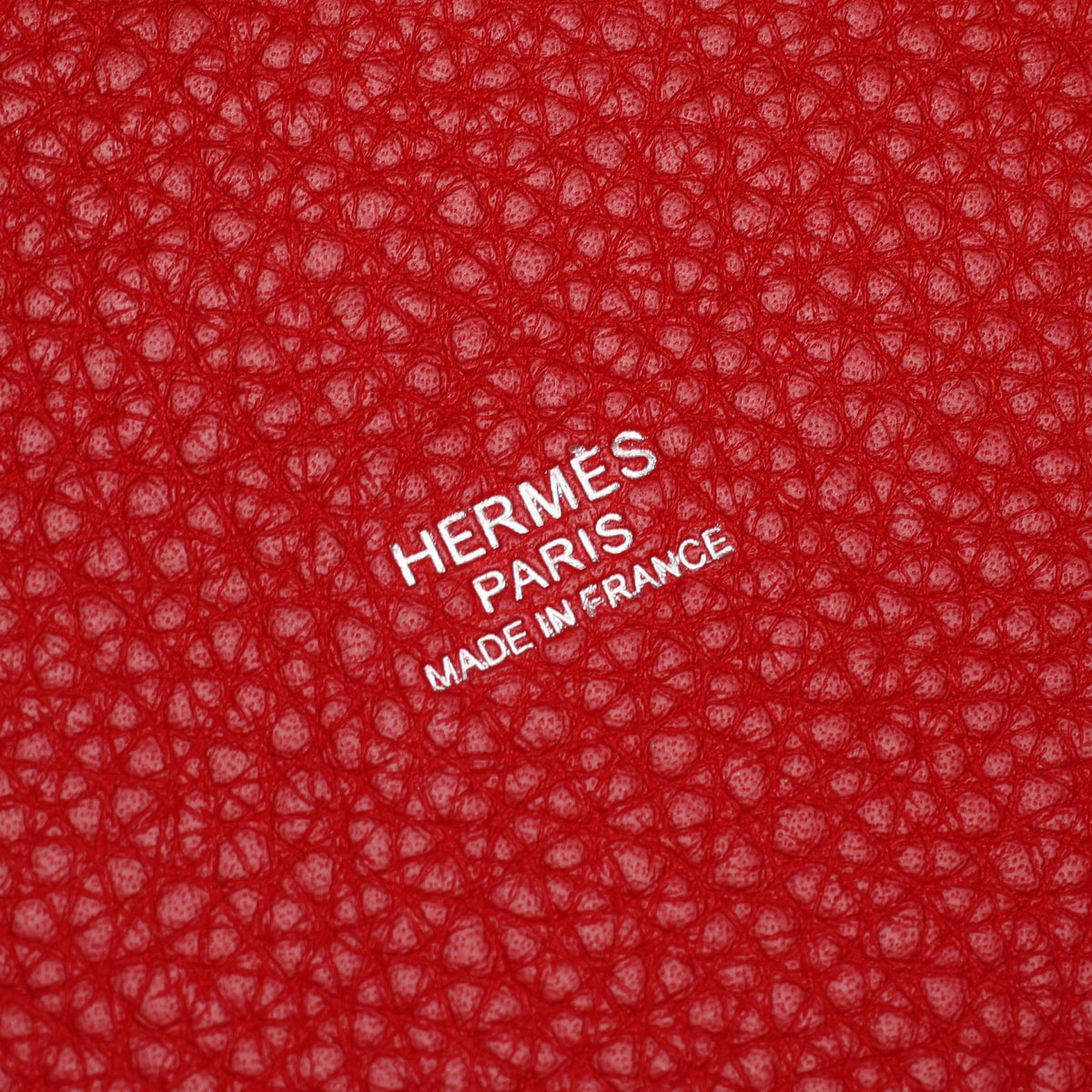 エルメス ピコタンロックPM ルージュカザック ハンドバッグ レッド系 トリヨンクレマンス バッグ HERMES