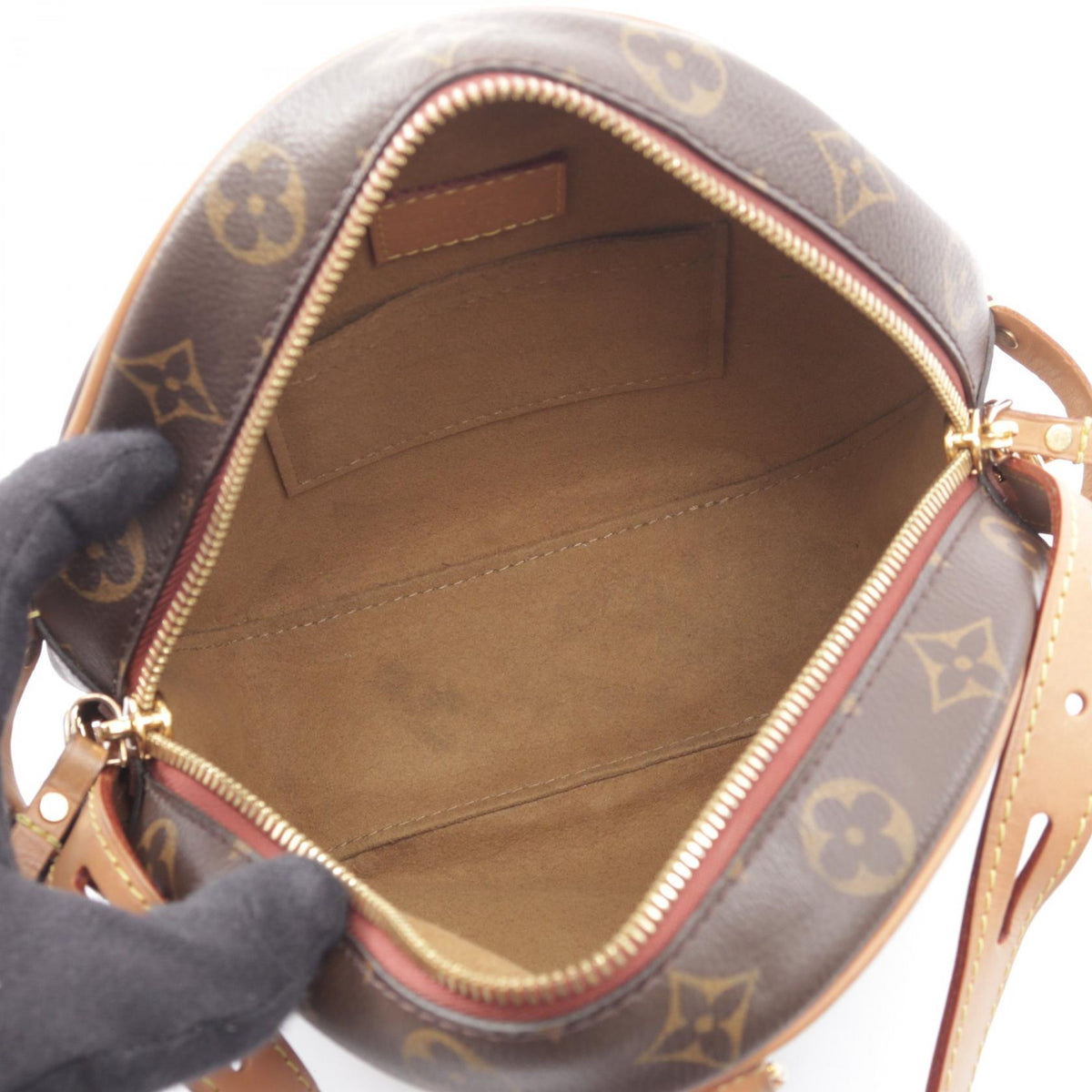 ルイ・ヴィトン ボワット シャポー スープルMM ショルダーバッグ ブラウン系 バッグ LOUIS VUITTON