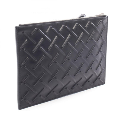 ボッテガヴェネタ ナッパグラフィック イントレチャート セカンドバッグ クラッチバッグ ブラック系 バッグ BOTTEGA VENETA