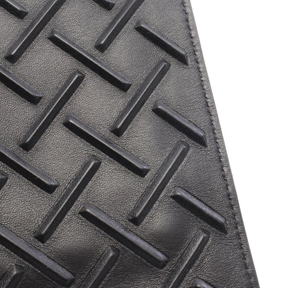 ボッテガヴェネタ ナッパグラフィック イントレチャート セカンドバッグ クラッチバッグ ブラック系 バッグ BOTTEGA VENETA