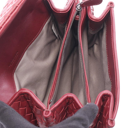 ボッテガヴェネタ イントレチャート セカンドバッグ クラッチバッグ ボルドー系 バッグ BOTTEGA VENETA