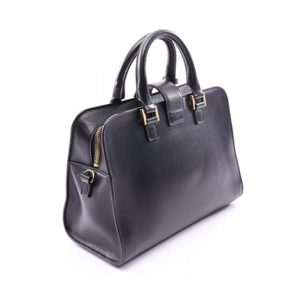 サンローランパリ YSLライン ベイビー モノグラム カバス 2WAY ハンドバッグ ブラック系 バッグ SAINT LAURENT PARIS
