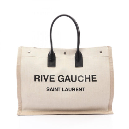サンローランパリ リヴ ゴーシュ ノエ トートバッグ アイボリー系 ブラック系 バッグ SAINT LAURENT PARIS