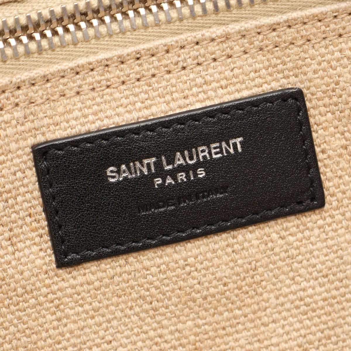 サンローランパリ リヴ ゴーシュ ノエ トートバッグ アイボリー系 ブラック系 バッグ SAINT LAURENT PARIS