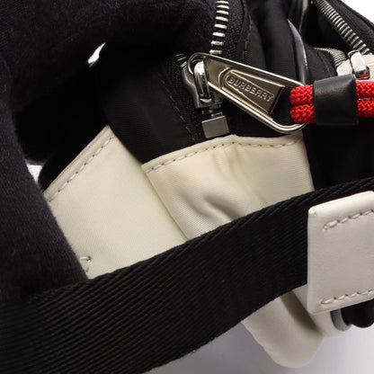 バーバリー ECONYL キャノン ウエストバッグ ボディバッグ ブラック系 ホワイト系 レッド系 バッグ BURBERRY
