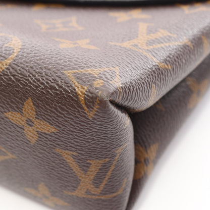 ルイ・ヴィトン サン プラシード ショルダーバッグ ブラウン系 ボルドー系 ボルドー バッグ LOUIS VUITTON