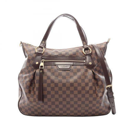 ルイ・ヴィトン イーヴォラGM 2WAY ハンドバッグ ブラウン系 エベヌ バッグ LOUIS VUITTON