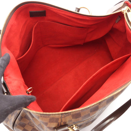 ルイ・ヴィトン イーヴォラGM 2WAY ハンドバッグ ブラウン系 エベヌ バッグ LOUIS VUITTON
