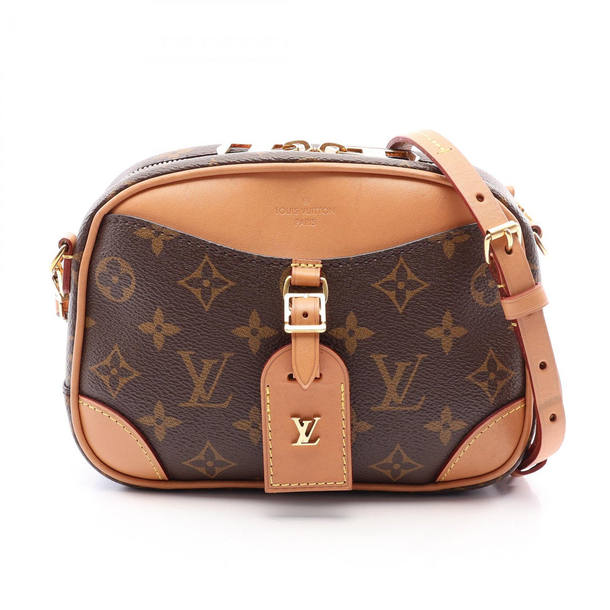 ルイ・ヴィトン ドーヴィルMINI ショルダーバッグ ブラウン系 バッグ LOUIS VUITTON