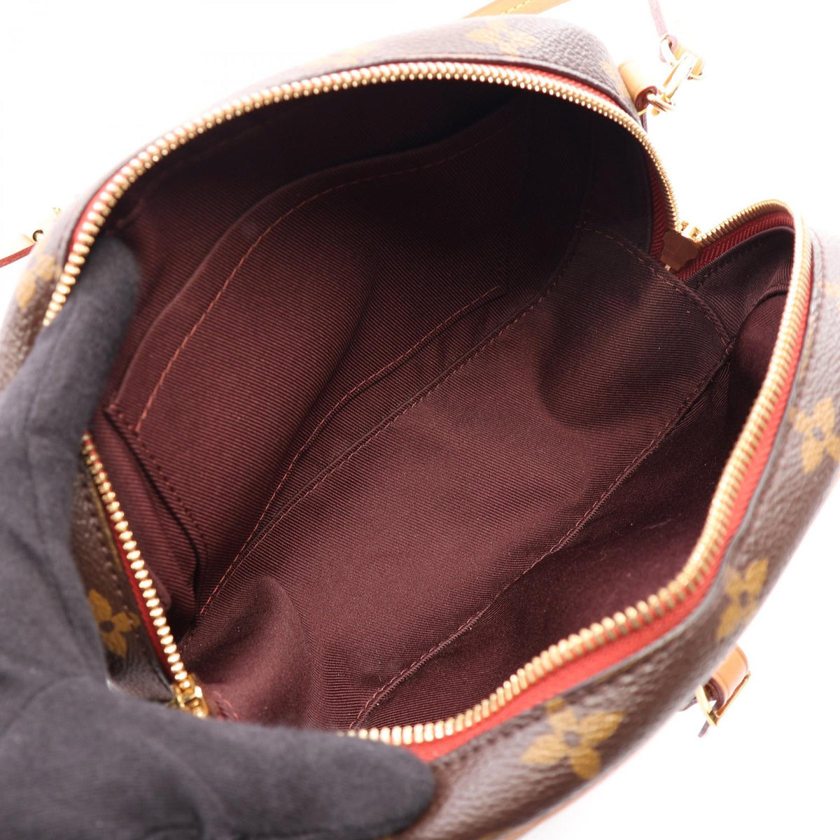 ルイ・ヴィトン ドーヴィルMINI ショルダーバッグ ブラウン系 バッグ LOUIS VUITTON