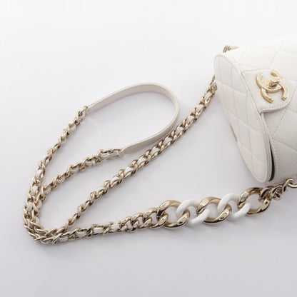 シャネル マトラッセ ショルダーバッグ ホワイト系 バッグ CHANEL