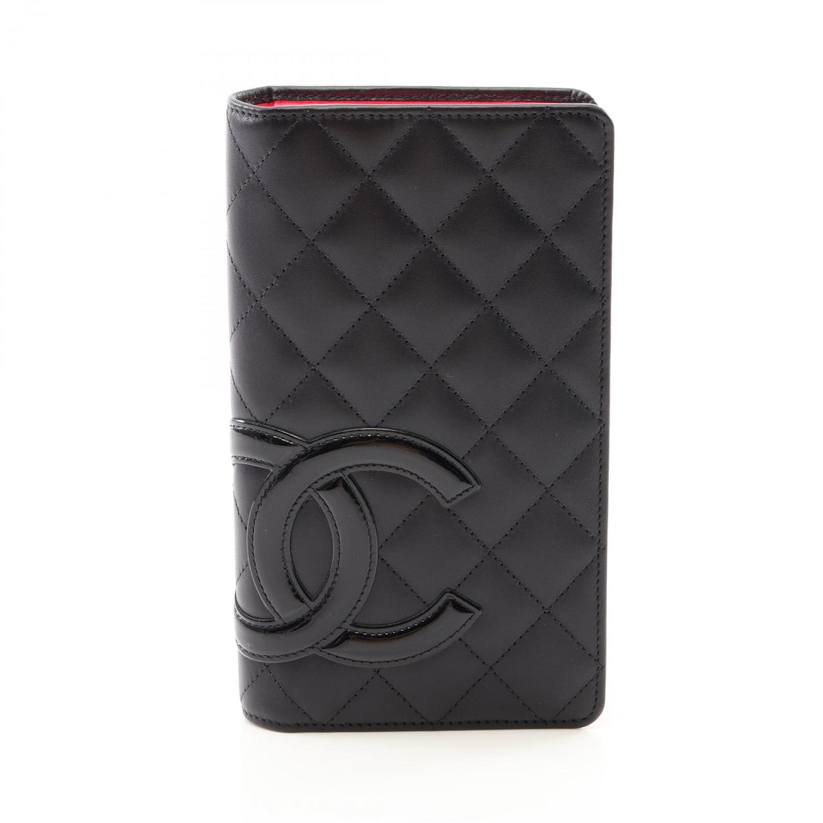 シャネル カンボンライン 二つ折り長財布 ブラック系 財布・小物 CHANEL