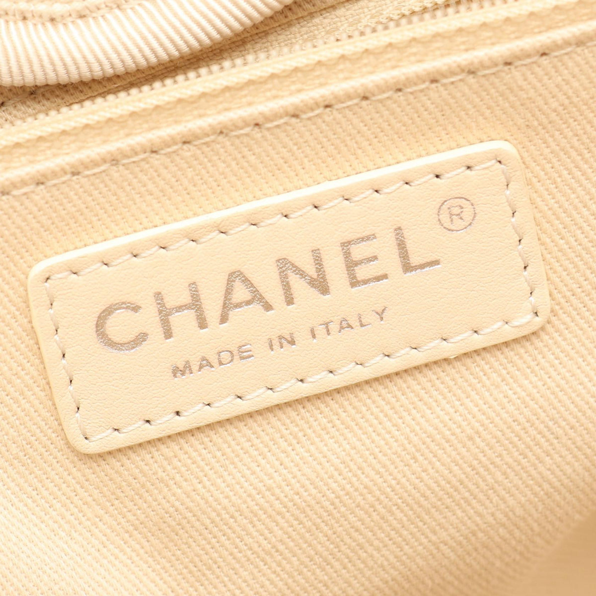 シャネル ドーヴィル 2WAY トートバッグ ホワイト系 バッグ CHANEL