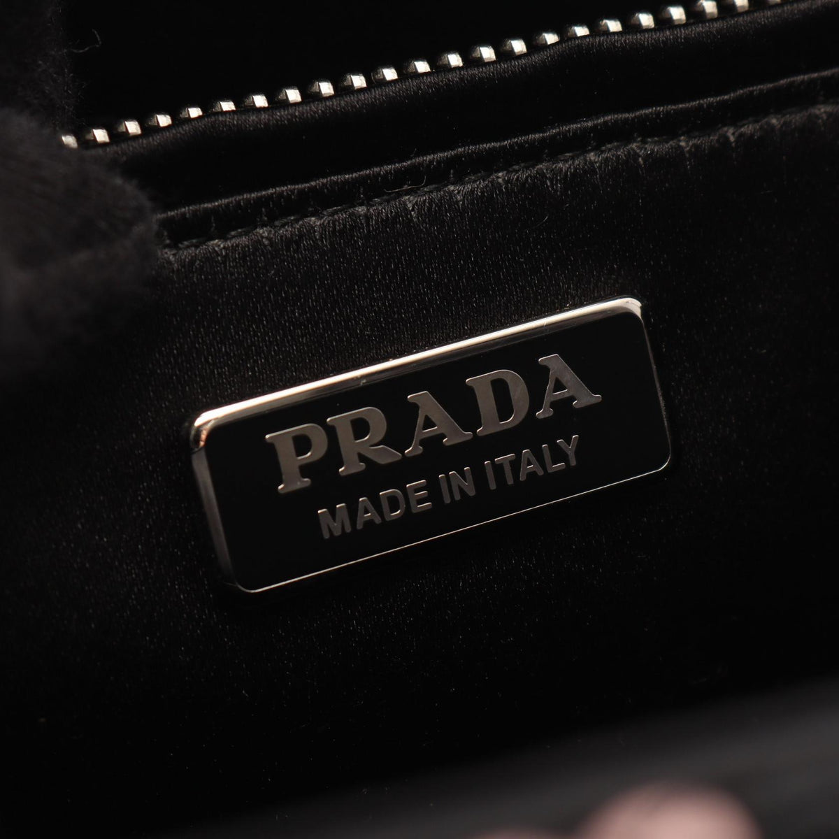プラダ PAILLETTES BAIA スパンコール 2WAY ハンドバッグ ブラック系 ピンク系 バッグ PRADA