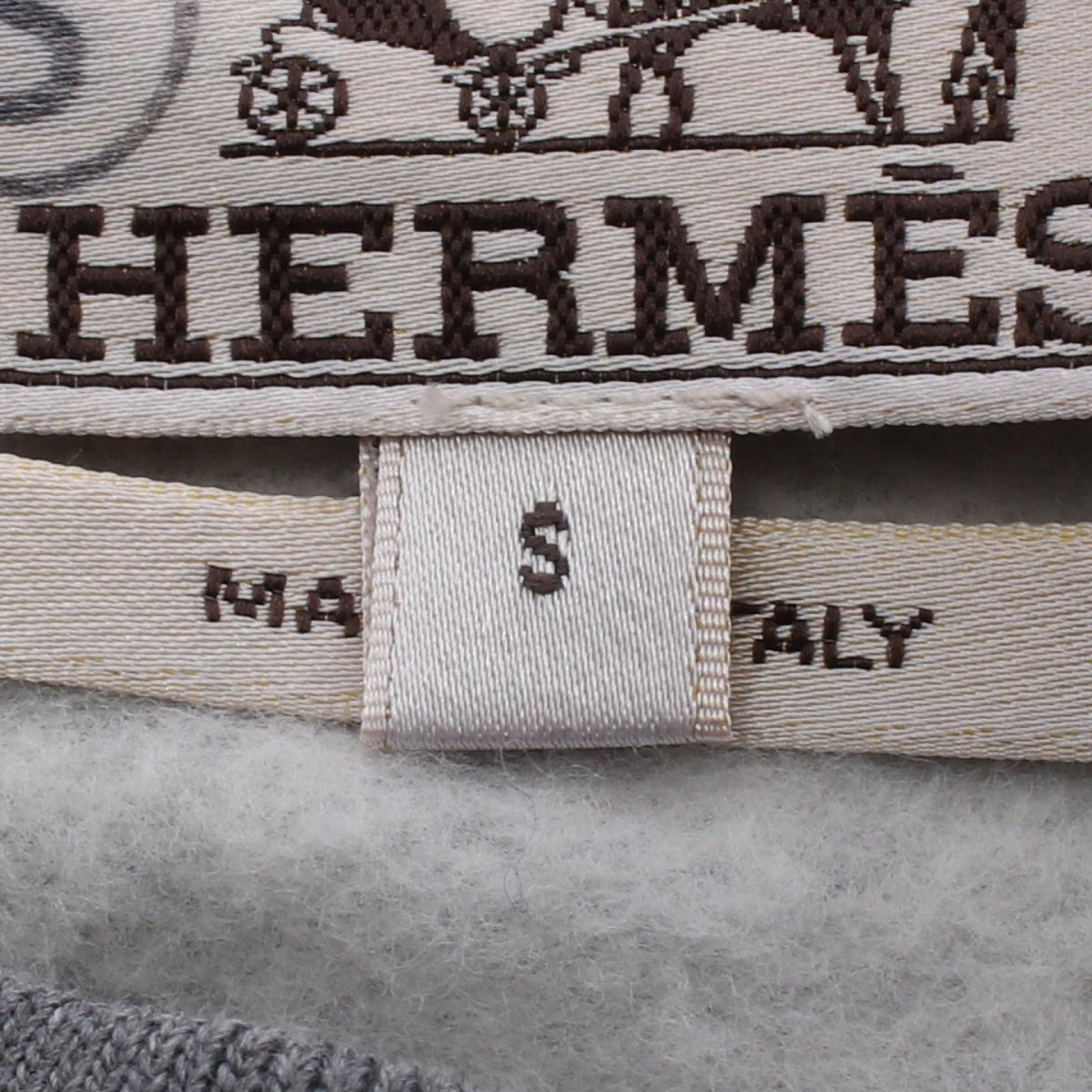 エルメス Quarterb'H スウェット グレー系 トップス HERMES