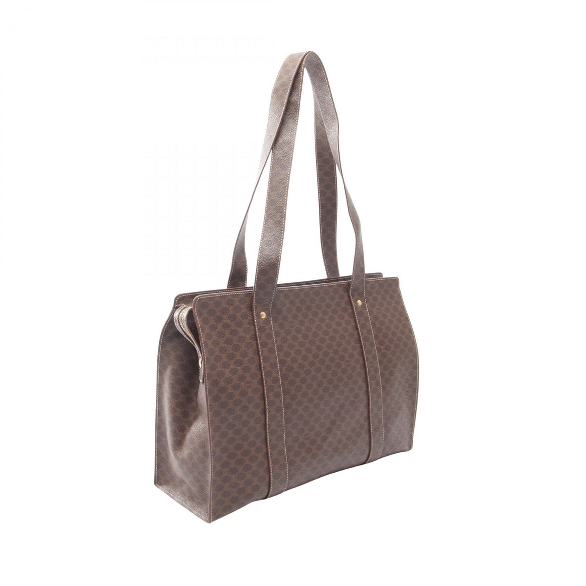 セリーヌ マカダム トートバッグ ブラウン系 バッグ CELINE