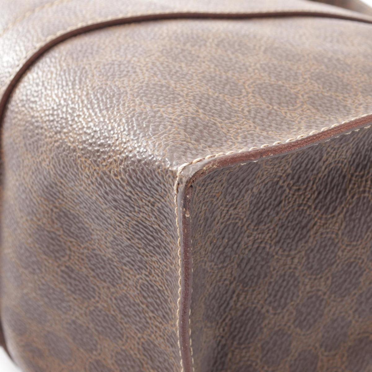 セリーヌ マカダム トートバッグ ブラウン系 バッグ CELINE
