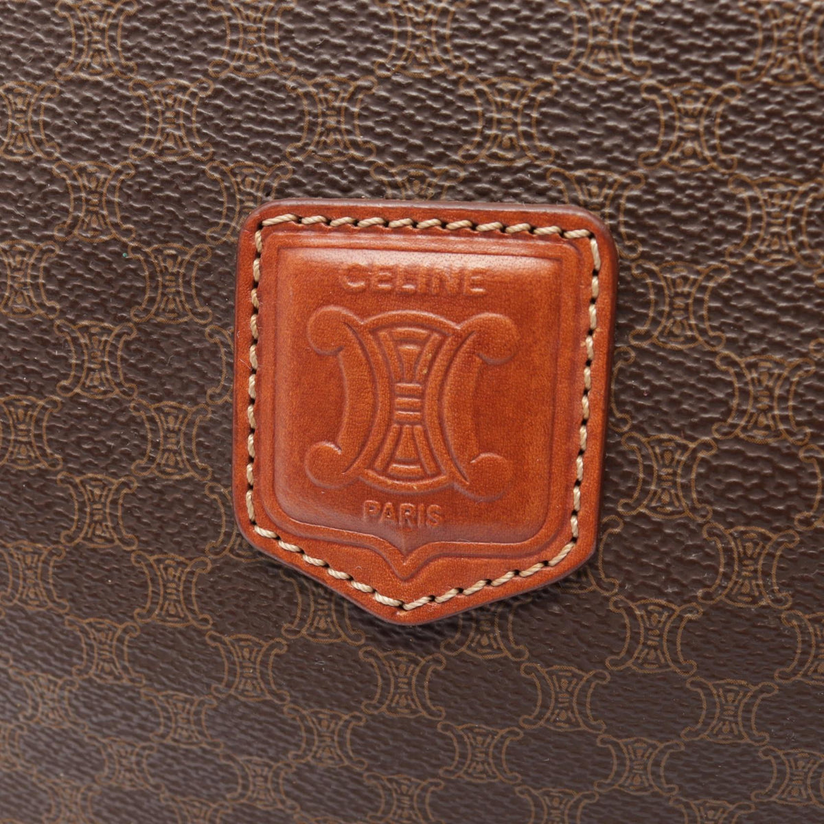 セリーヌ マカダム トートバッグ ブラウン系 バッグ CELINE