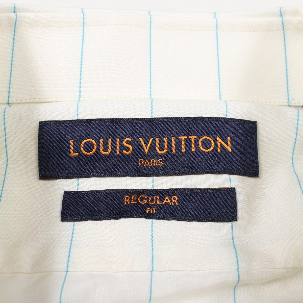 ルイ・ヴィトン モノグラム ストライプ 半袖 その他トップス ホワイト系 ネイビー系 ブルー系 トップス LOUIS VUITTON