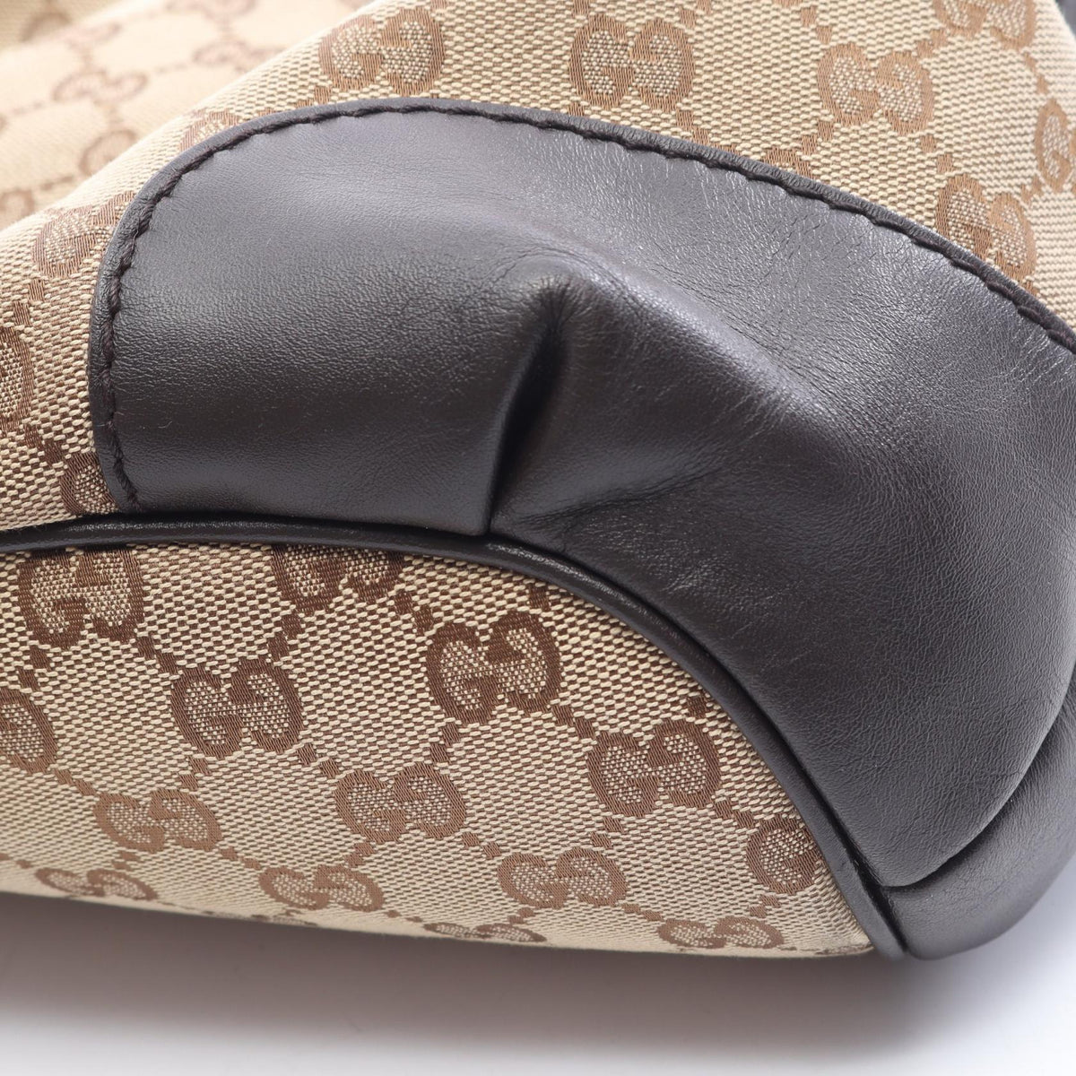グッチ スーキー GGキャンバス ハンドバッグ ベージュ系 ブラウン系 バッグ GUCCI