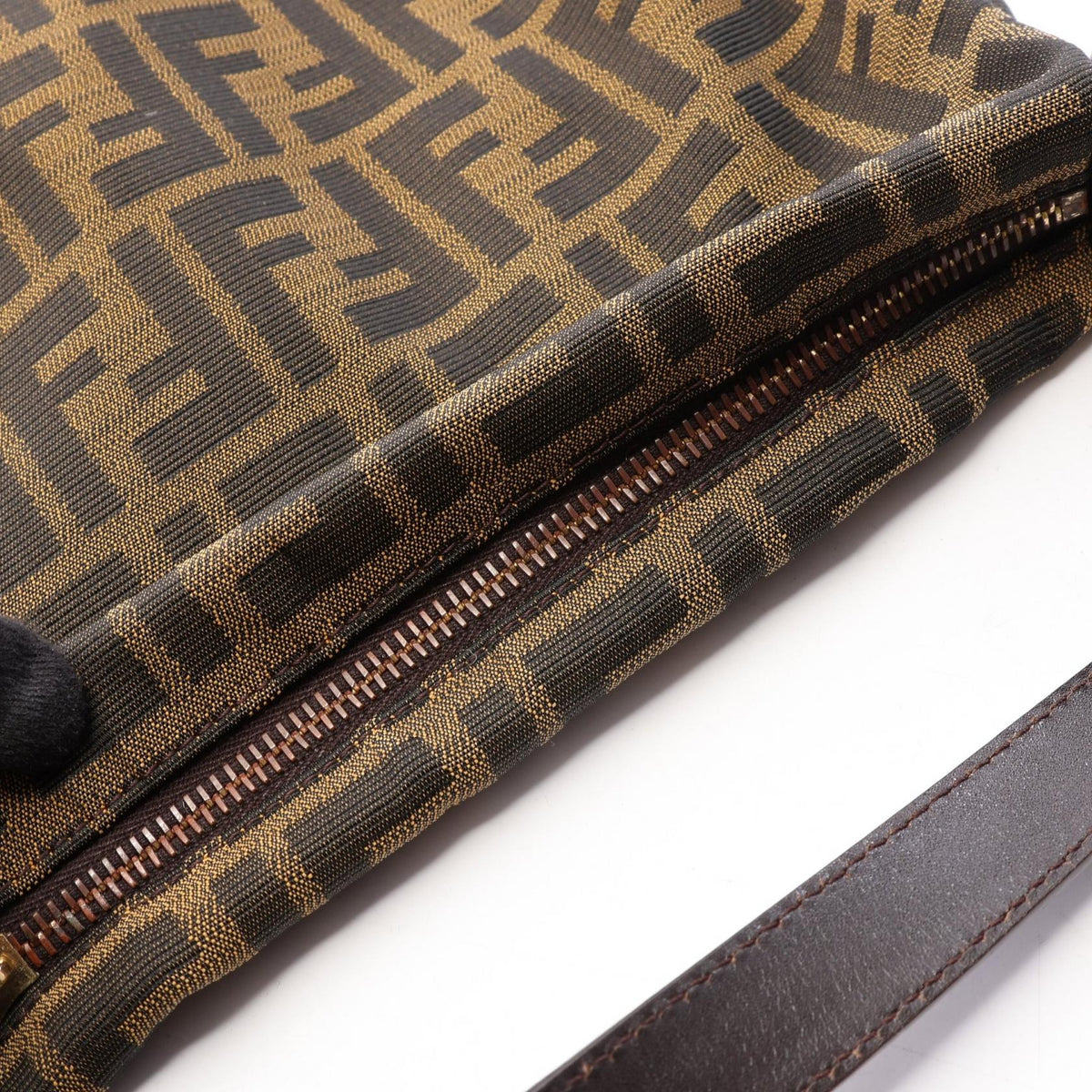 フェンディ ズッカ ショルダーバッグ ブラウン系 バッグ FENDI