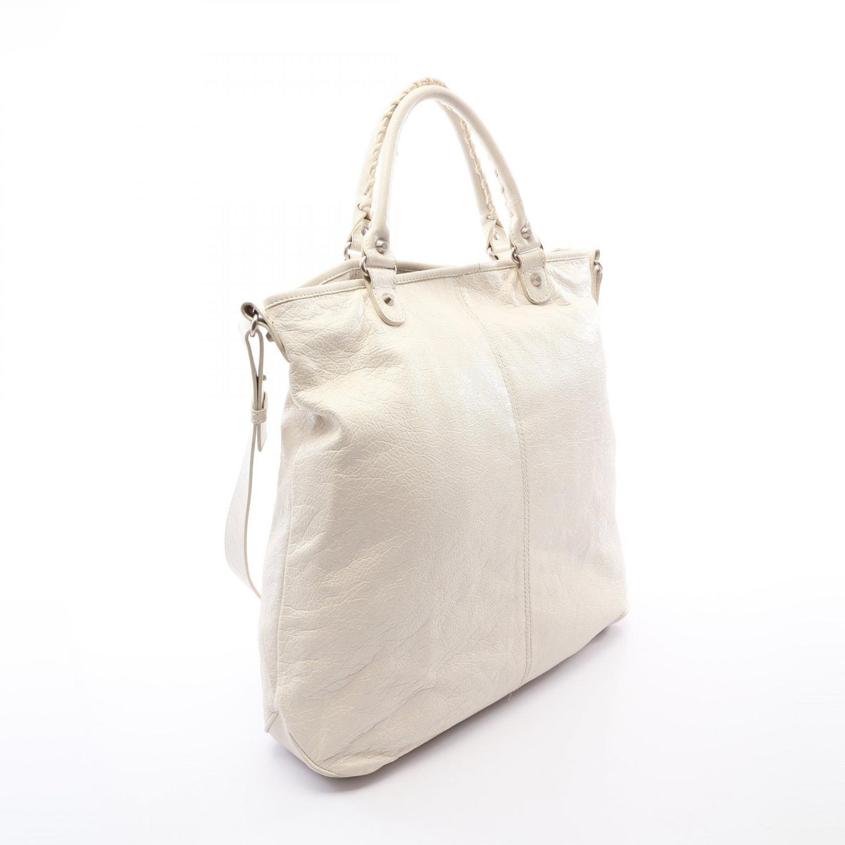 バレンシアガ スマート 2WAY トートバッグ ホワイト系 バッグ BALENCIAGA